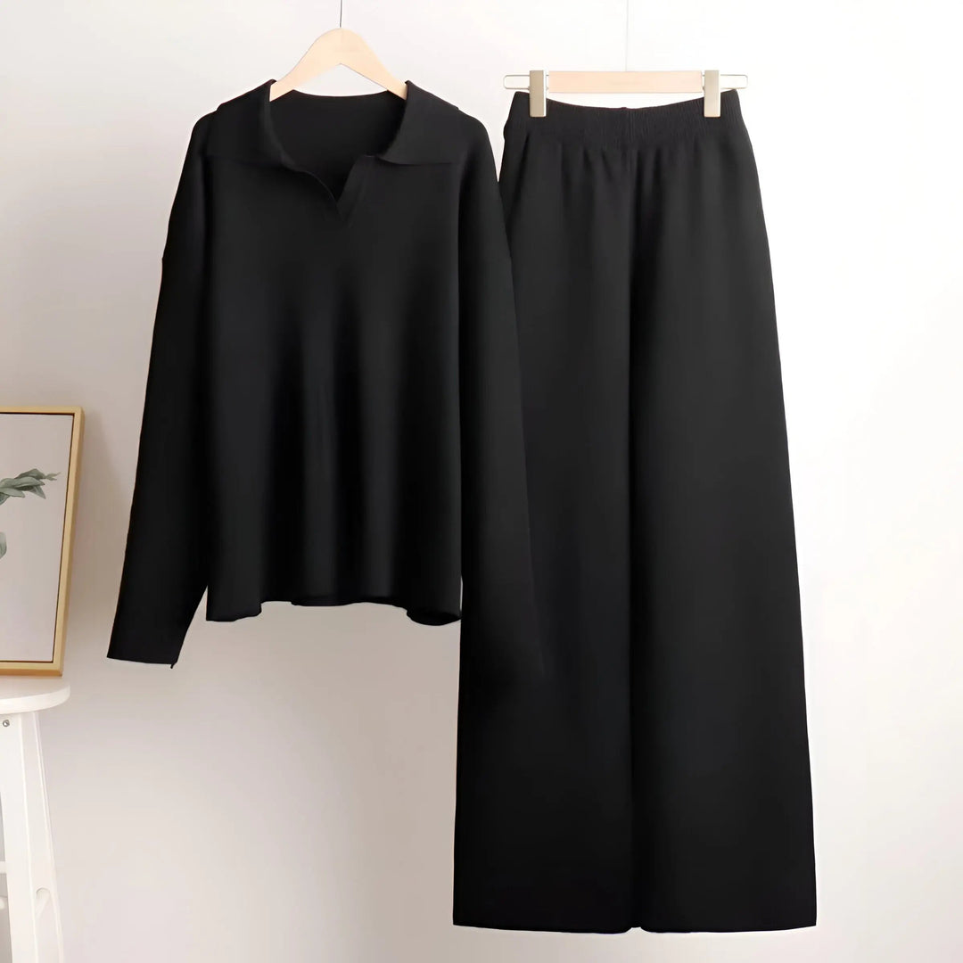 Sienna Dame Hyggesæt | Blød Todelts Loungewear i Cozy Stofmix