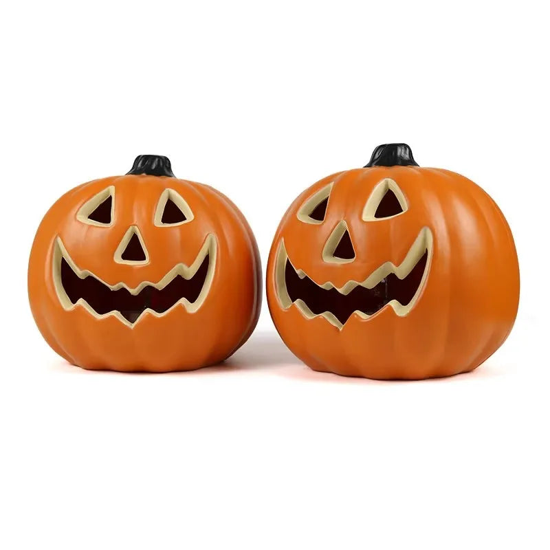 SpookyGlow LED-estables de calabazas de Halloween, decoración luminosa festiva