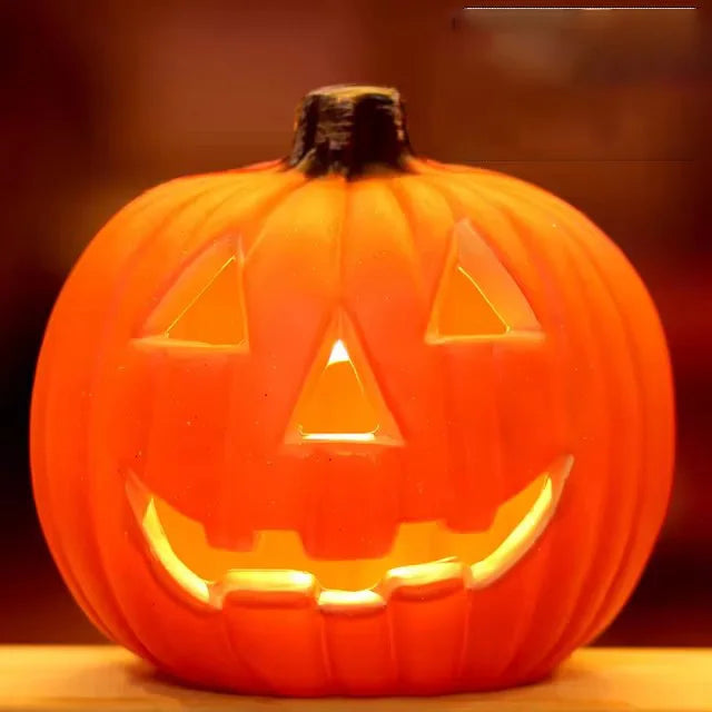 SpookyGlow LED-estables de calabazas de Halloween, decoración luminosa festiva