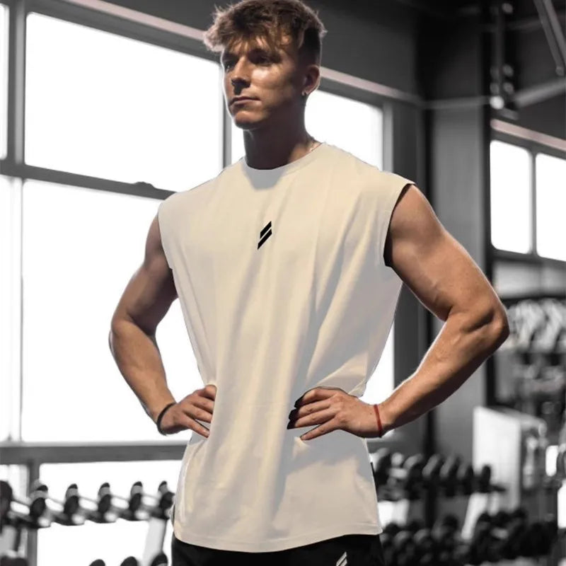 Camiseta de Tirantes de Fitness para Hombre | Top de Entrenamiento Transpirable de Verano