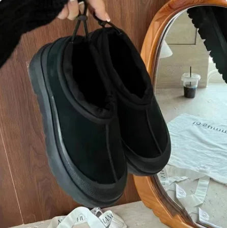 Унісекс зимові чоботи | Плюшеві платформні туфлі теплі комфортні