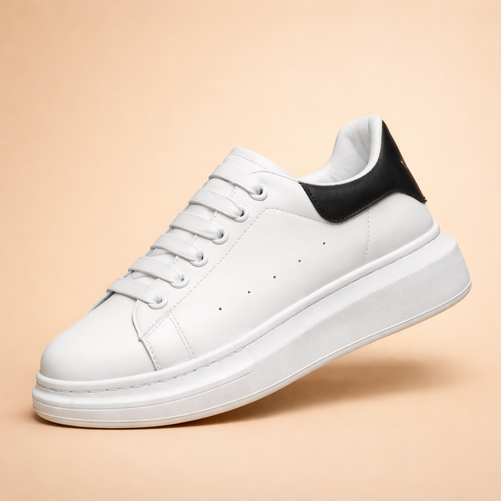 Męskie sneakersy na platformie street style nowoczesny masywny design komfort