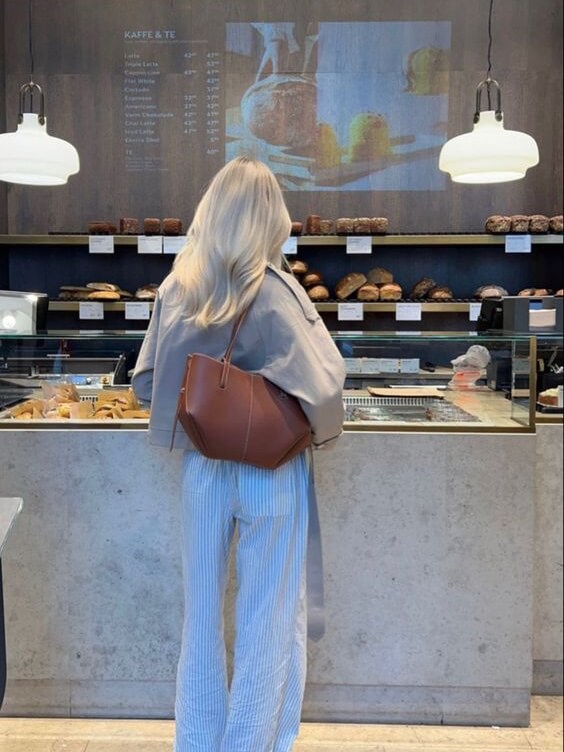 Bolsa Tote Vintage para mulheres | Bolsa de ombro em couro com design atemporal e espaçoso