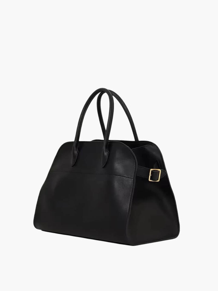 Bolsa feminina elegante em couro vegetal com um design espaçoso