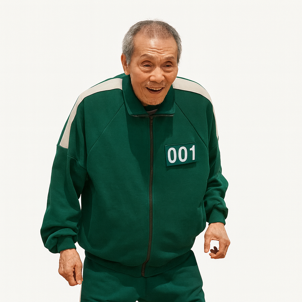 Squid Game Costume | Official Outfit from the Series | Unisex Set for Men and Women