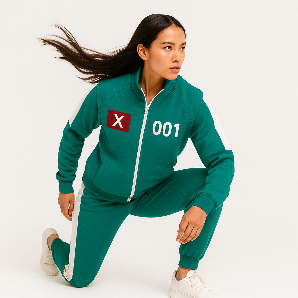 Squid Game Costume | Official Outfit from the Series | Unisex Set for Men and Women