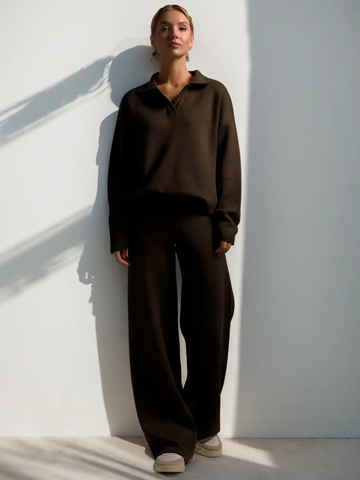 Sienna Dame Hyggesæt | Blød Todelts Loungewear i Cozy Stofmix