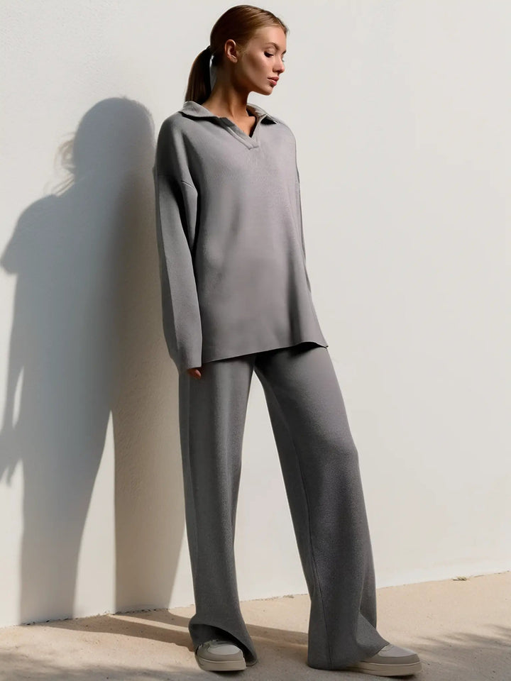 Sienna Dame Hyggesæt | Blød Todelts Loungewear i Cozy Stofmix