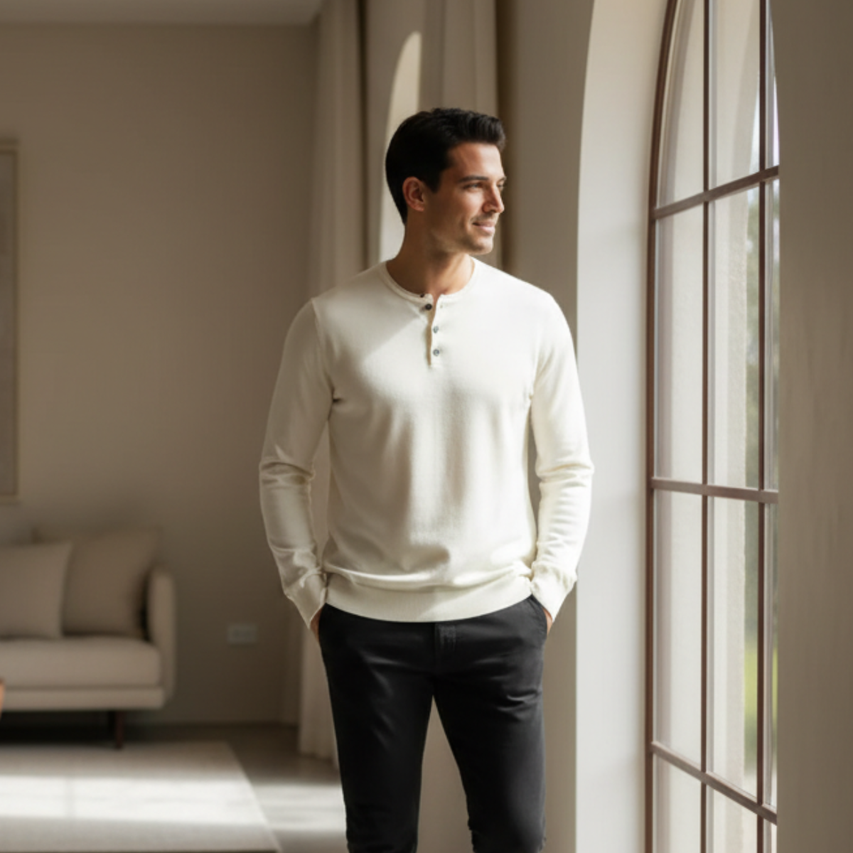 Thermwell - Long Sleeve Henley Top