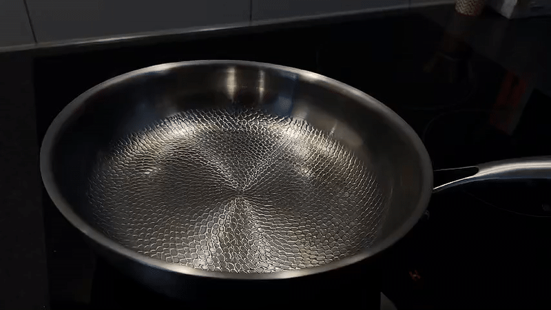 TITAN PREMIUM Pande | Ubelagt Ridsefast Titanium - Ekstrem Høj Varme