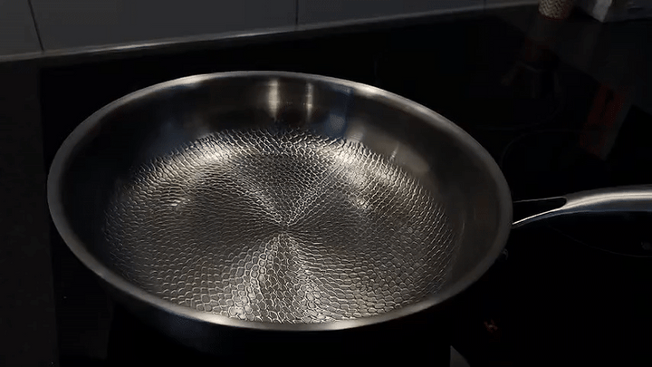 TITAN PREMIUM Pande | Ubelagt Ridsefast Titanium - Ekstrem Høj Varme