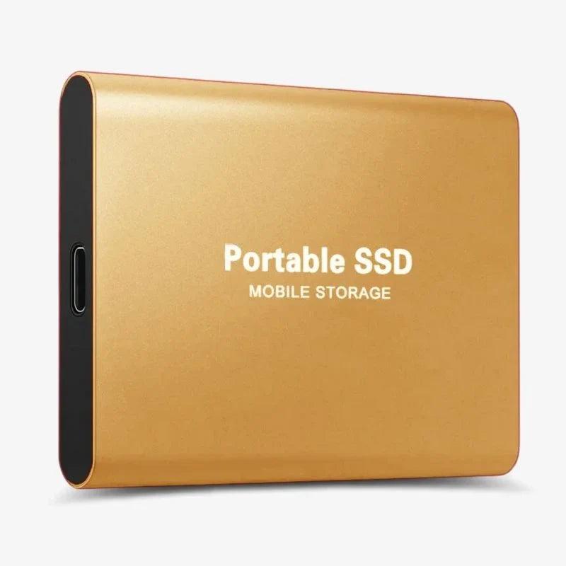 ByteX | Ulkoinen SSD - Erittäin nopea tallennus - Suurinopeuksinen tiedonsiirto - 1TB/2TB/4TB/8TB/16TB