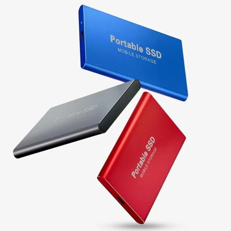 ByteX | Ulkoinen SSD - Erittäin nopea tallennus - Suurinopeuksinen tiedonsiirto - 1TB/2TB/4TB/8TB/16TB