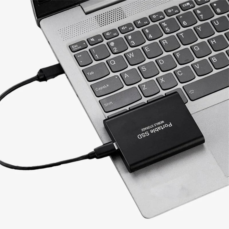 ByteX | Ulkoinen SSD - Erittäin nopea tallennus - Suurinopeuksinen tiedonsiirto - 1TB/2TB/4TB/8TB/16TB