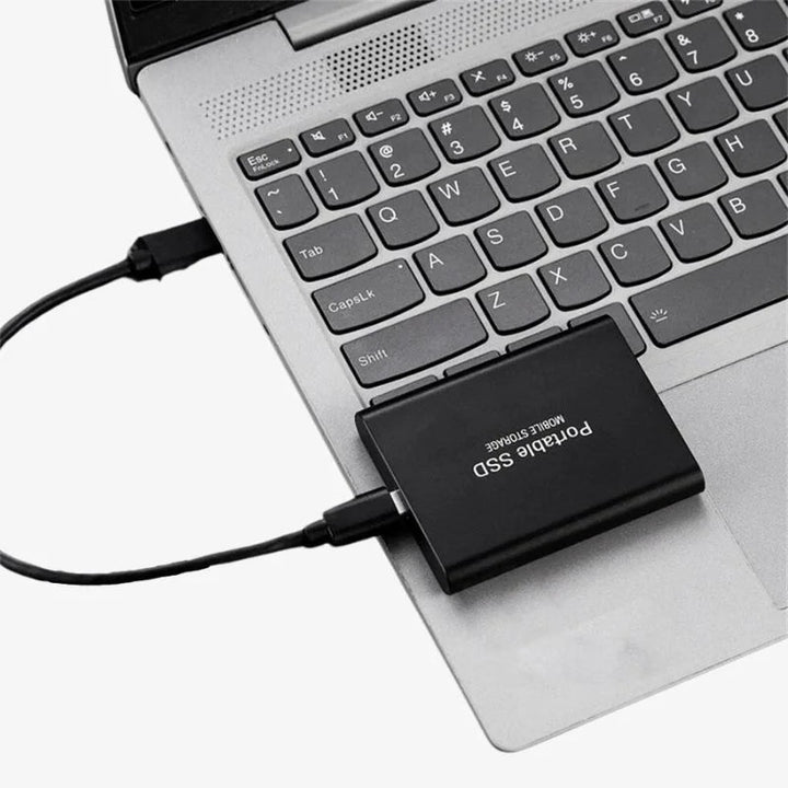 ByteX | Ulkoinen SSD - Erittäin nopea tallennus - Suurinopeuksinen tiedonsiirto - 1TB/2TB/4TB/8TB/16TB