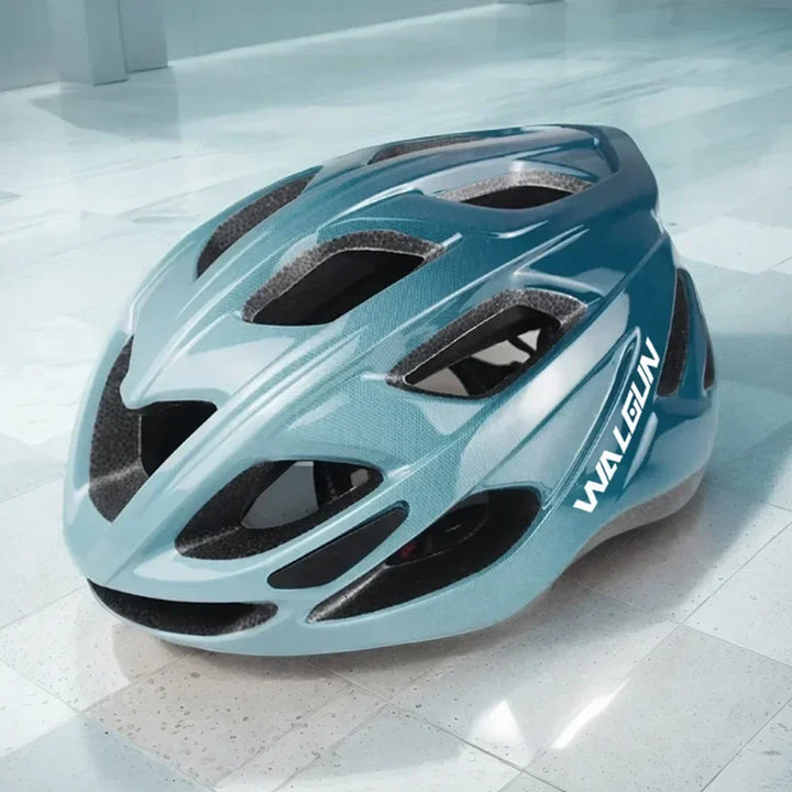 Ultralet VeloGuard | 205 g, 19 aberturas de ventilación, casco de bicicleta ajustable
