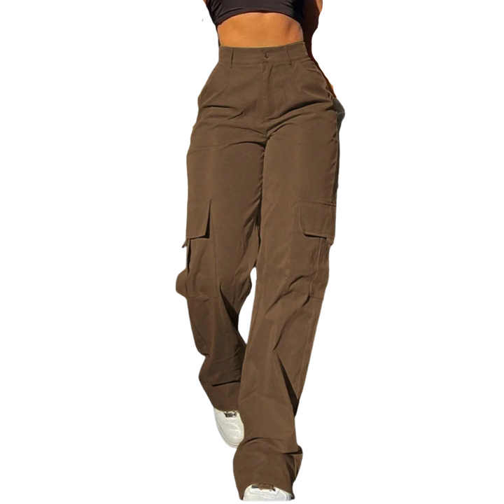 Pamela cargo pants for women | Flattering high waist with sturdy pockets