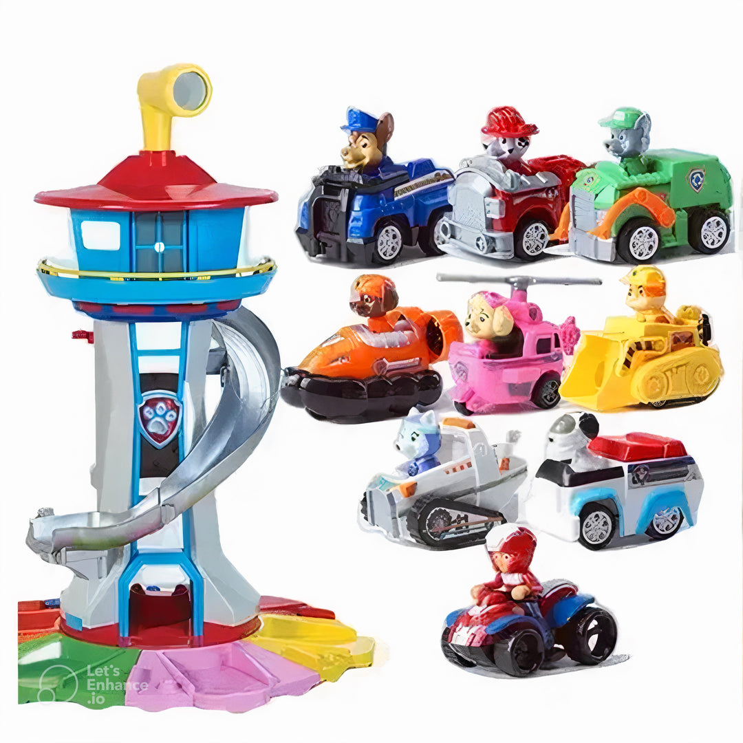 PawPatrol lasten lelu | Luova ja kestävä setti yli 4-vuotiaille