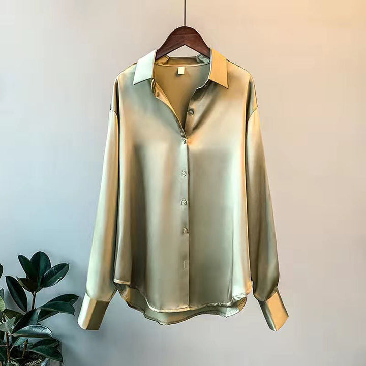 Alma | Elegantti silkkipusero naisille | Luksus & Hienostuneisuus