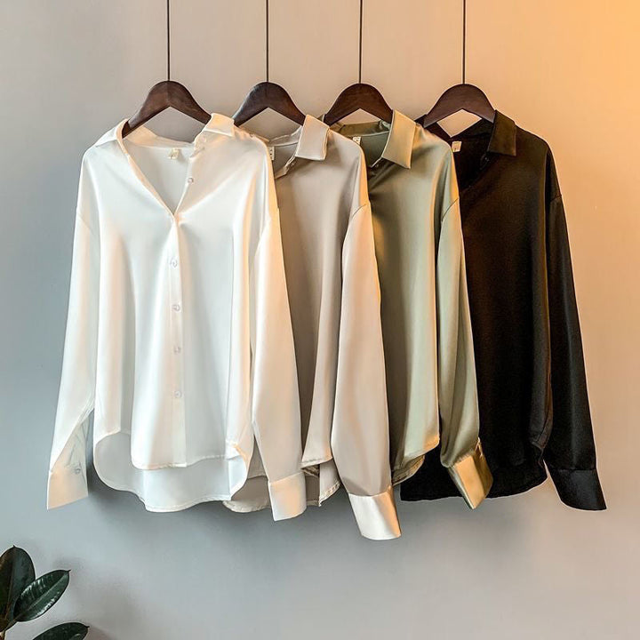 Alma | Elegantti silkkipusero naisille | Luksus & Hienostuneisuus