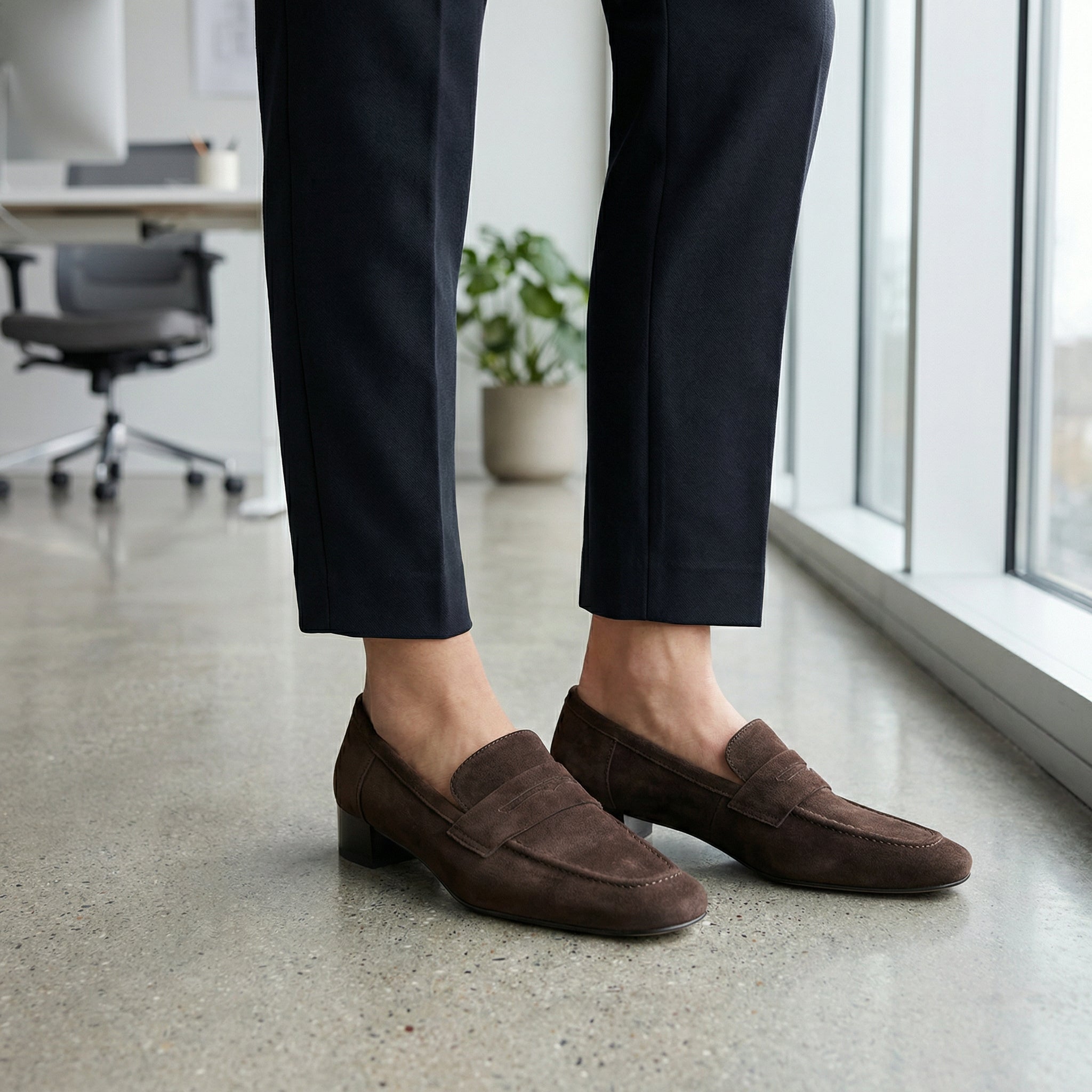 Vellora - Lavhælet Klassisk Moccasin