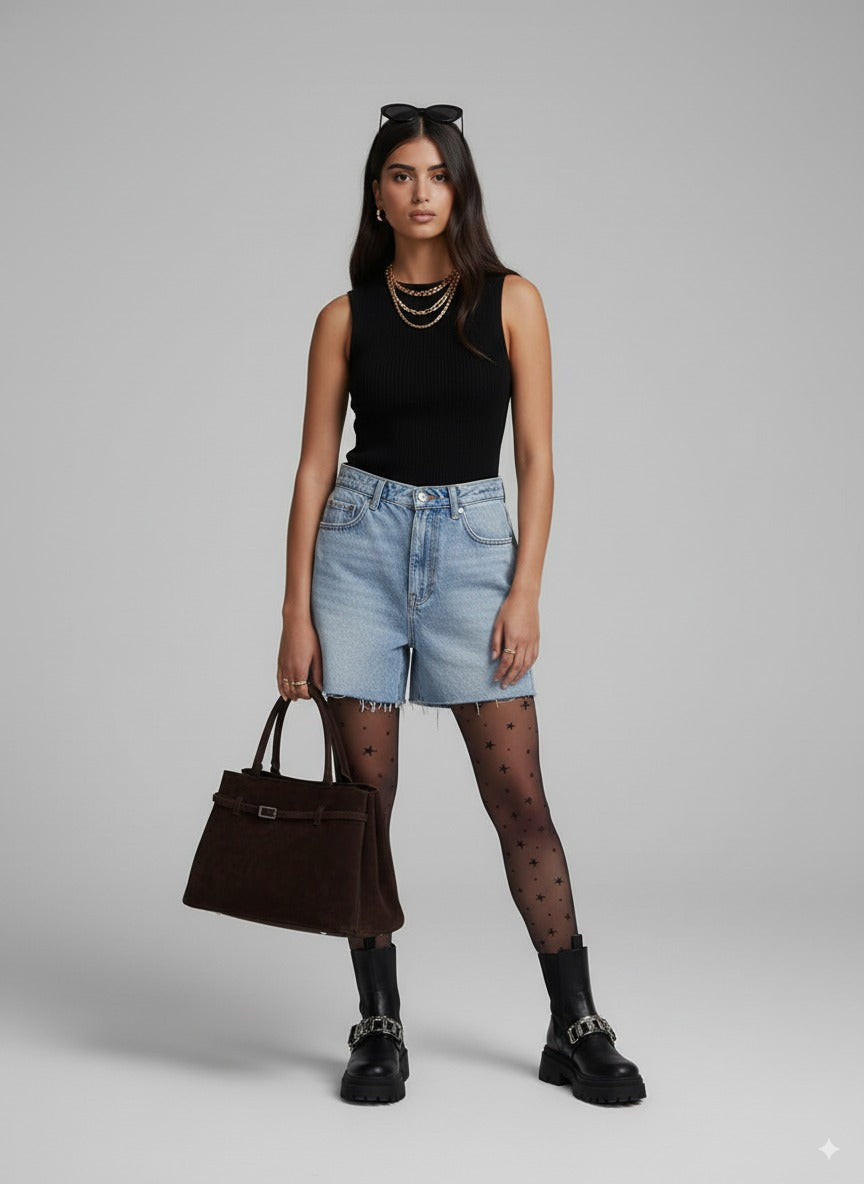 Victoire Taske | Elegant & Rummelig i Vegansk Wildleder