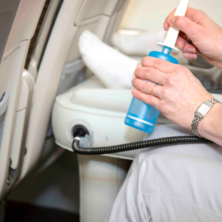 Colchão inflável infantil JetNap - cama portátil e confortável para viagem