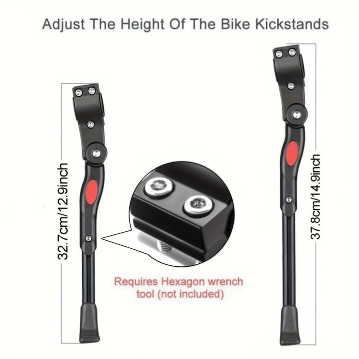 Robust soporte ajustable para bicicletas | Duradero, estable aluminio, fácil de instalar