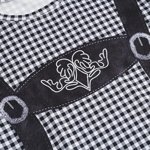 Camiseta BrauBruder | Humor de Lederhosen impreso y barriga cervecera Foto-Realista