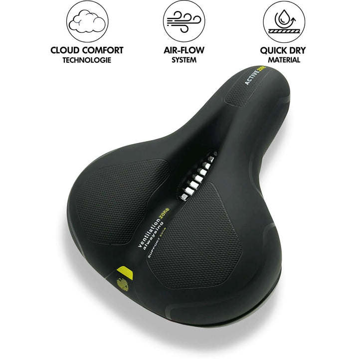 CloudComfort Pro Cykelsadel | Smertefri Kørsel med Stødabsorbering & Komfort