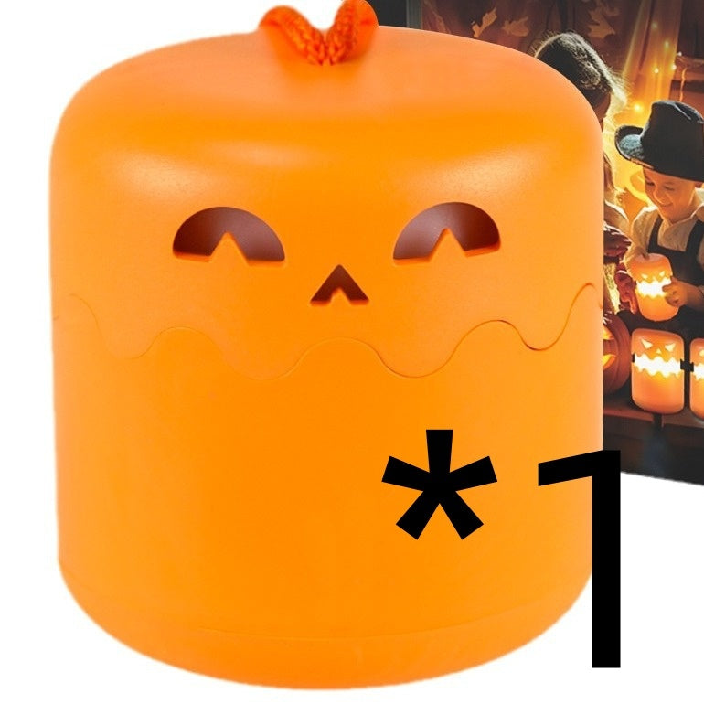 LED-halloween-linternas de calabaza - decoración luminosa festiva y aterradora