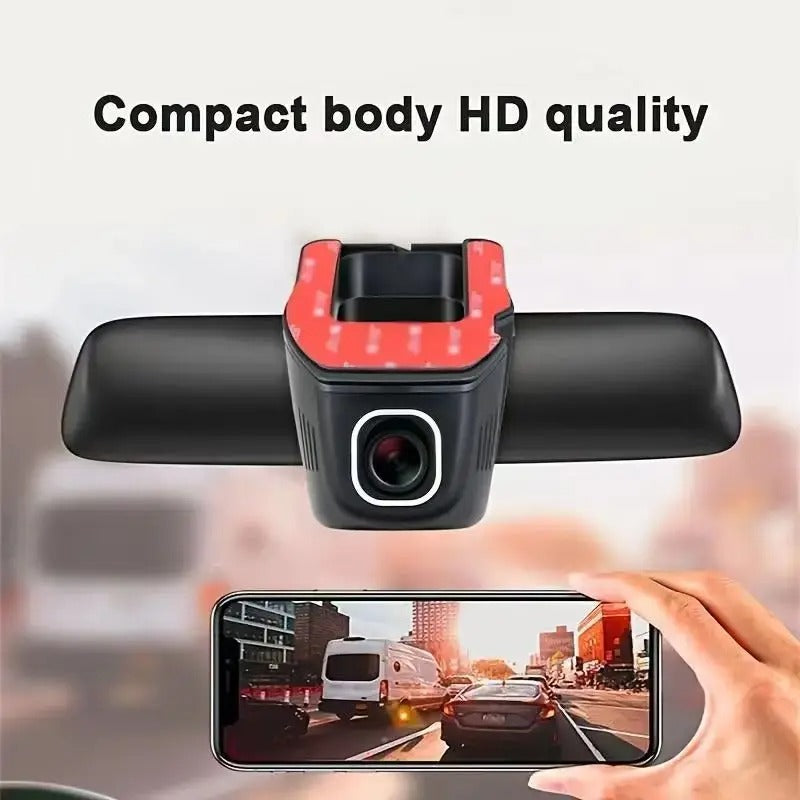4K WiFi Dashcam for Car with Parking Monitor