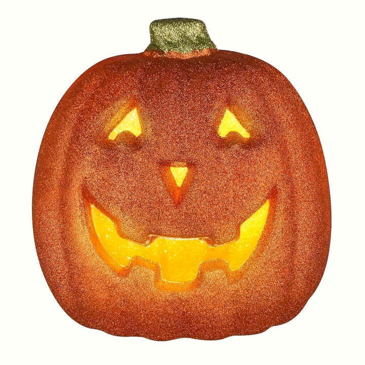 Calabaza de Halloween luminosa - decoración iluminada para uso interior y exterior