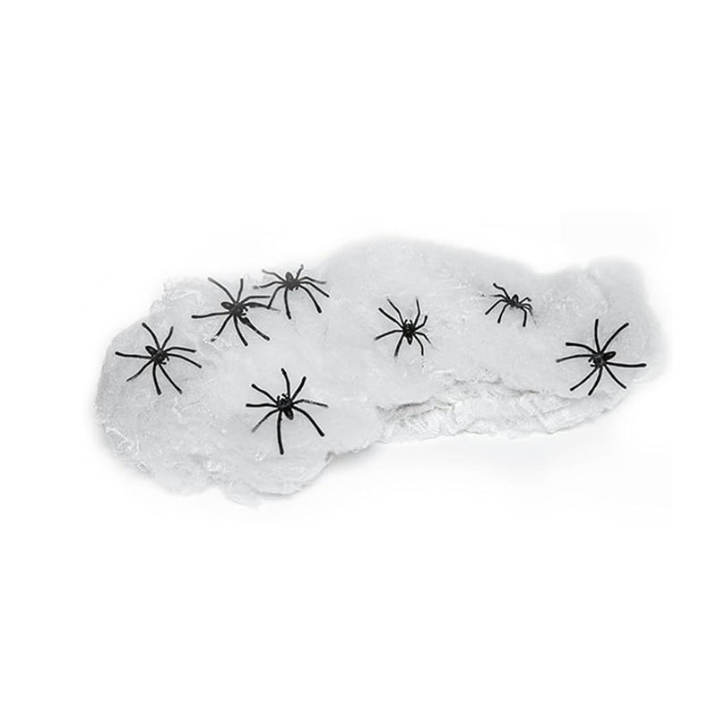 Pânză de păianjen de Halloween cu păianjeni - se poate extinde pentru interior/exterior