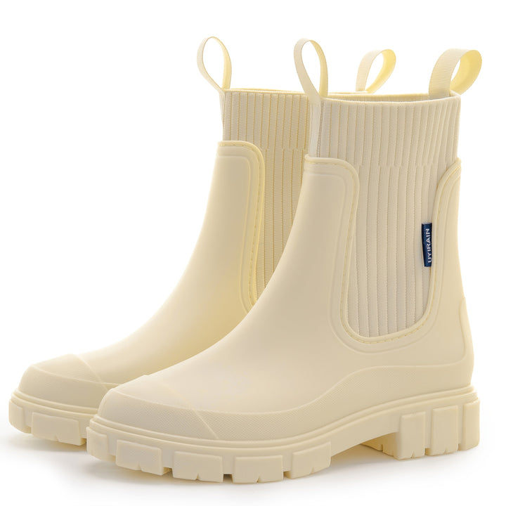 Botas de lluvia Urban Storm para mujer - impermeables, cómodas y con plataforma moderna