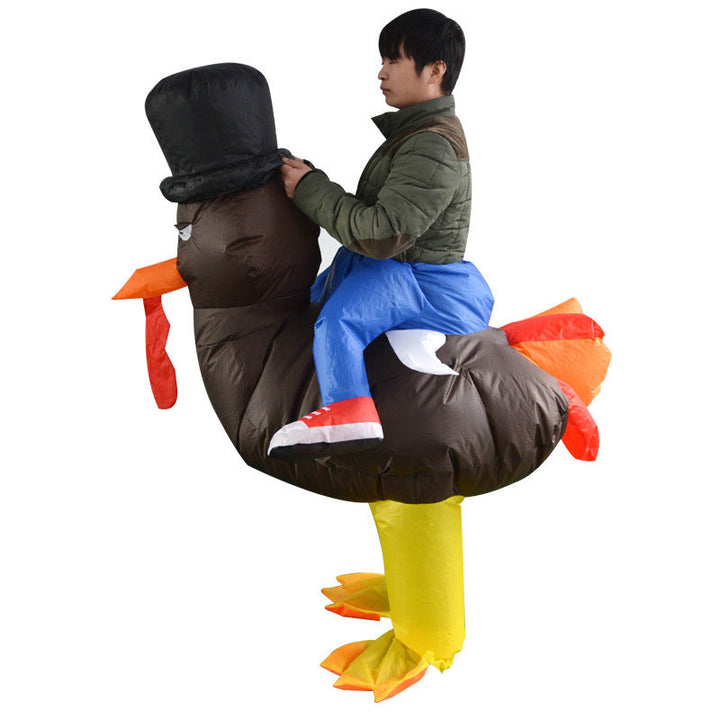 Alien inflable con ovni para niños - disfraz de Halloween original y divertido