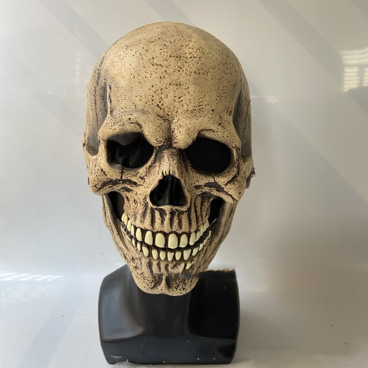 Mască de groază de Halloween pentru adulți - Clovn realist din vinil moale