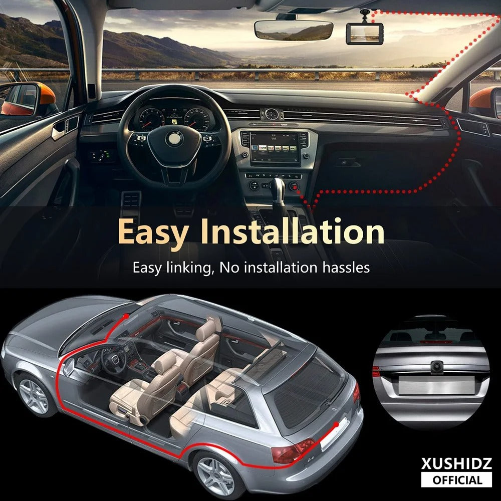 1080P Dashcam for Car with G-Sensor