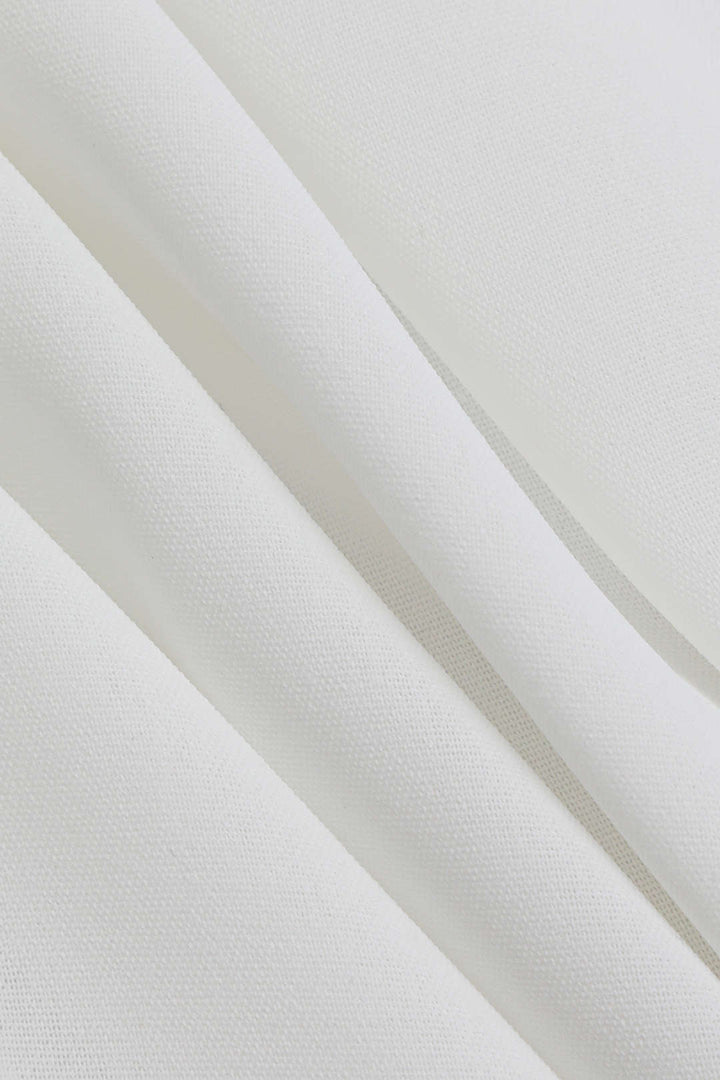 Vittoria Women's Shirt | Minimalist shirt with knot below and rolled up sleeves