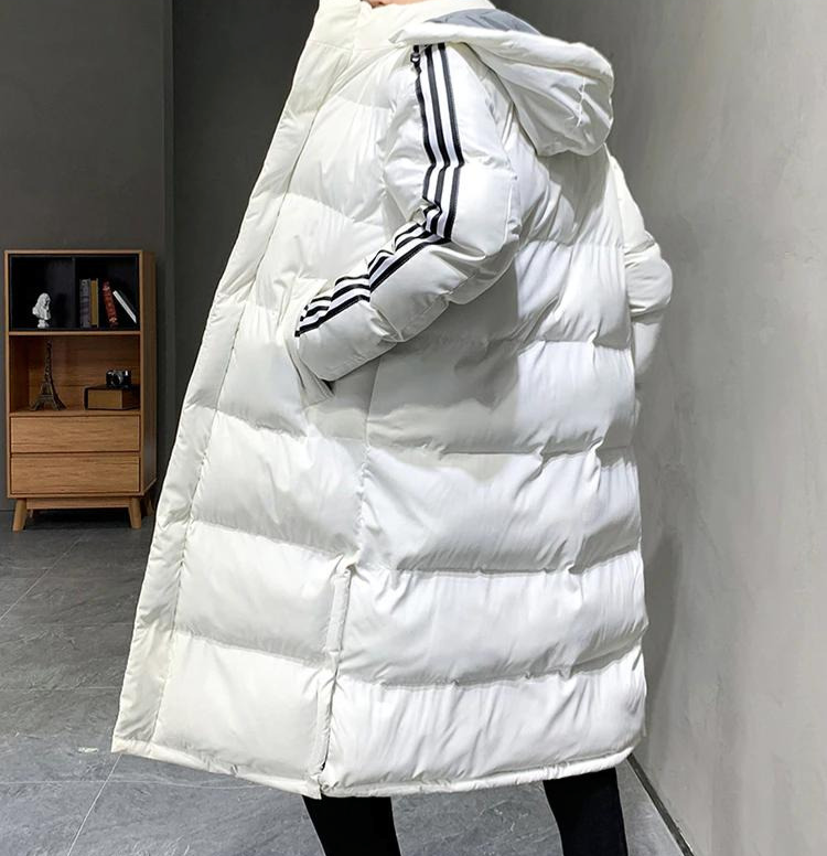 Herre Vinter Parka | Lang Jakke Vindtæt & Varm Loose Fit med Hætte