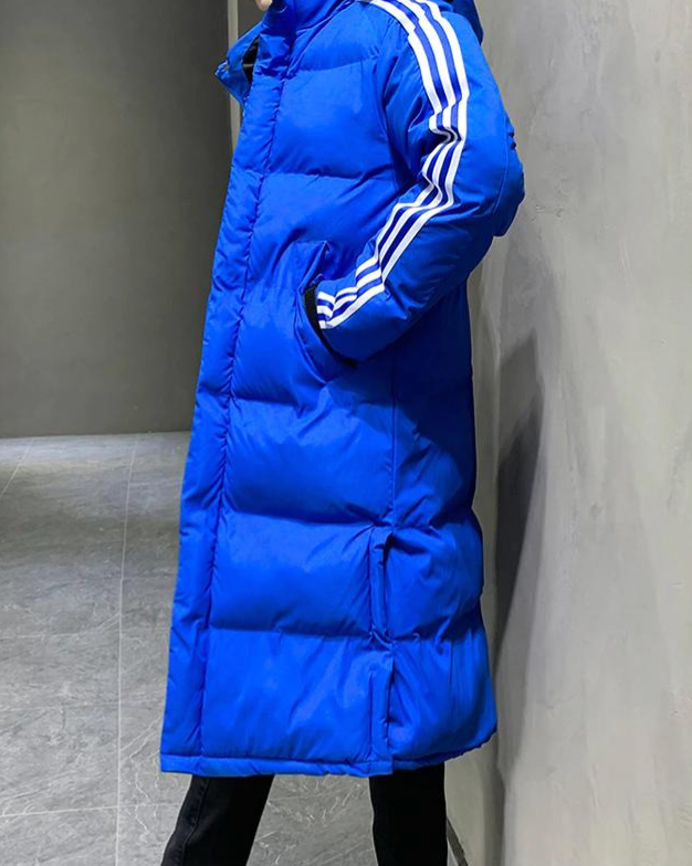 Herre Vinter Parka | Lang Jakke Vindtæt & Varm Loose Fit med Hætte