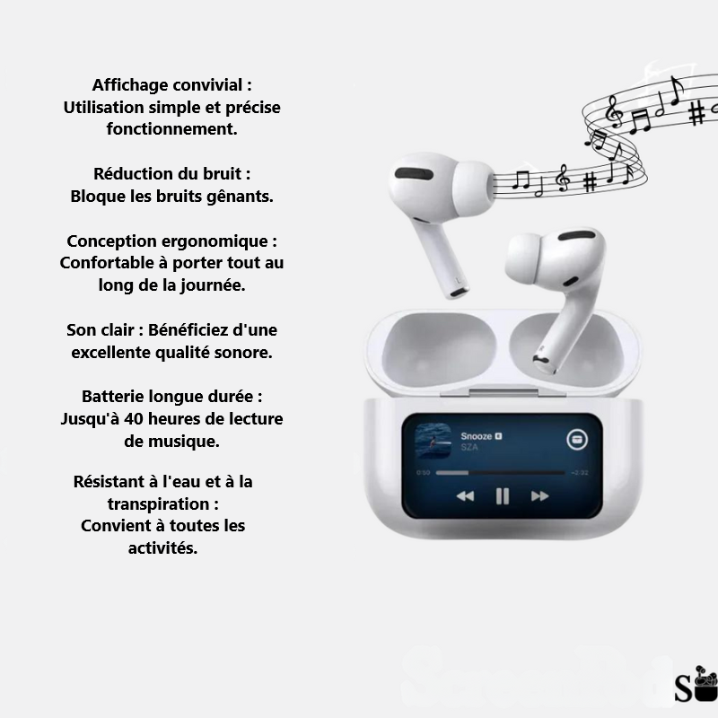 Pro AirPods kosketusnäytöllä | erinomainen ääni- ja kosketusnäyttökokemus