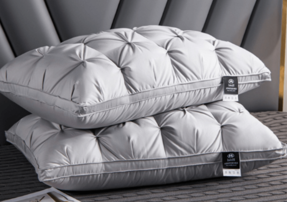 Travesseiro de penas de ganso Royalty | Conforto luxuoso e suporte ideal
