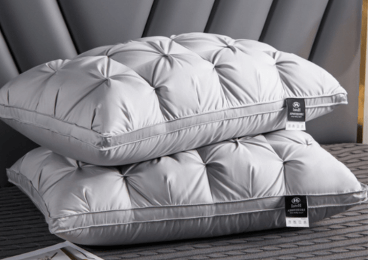 Travesseiro de penas de ganso Royalty | Conforto luxuoso e suporte ideal
