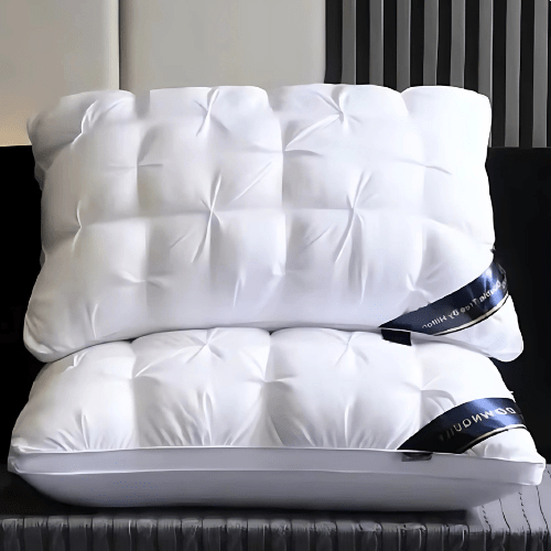 Travesseiro de penas de ganso Royalty | Conforto luxuoso e suporte ideal