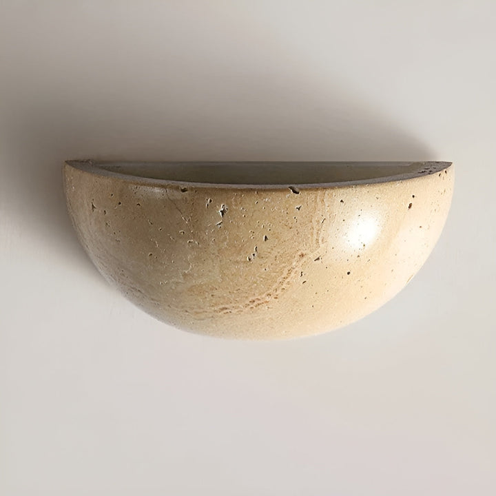 ZenGlow Stone LED wall lamp | Wabi-Sabi design Minimalist and elegant