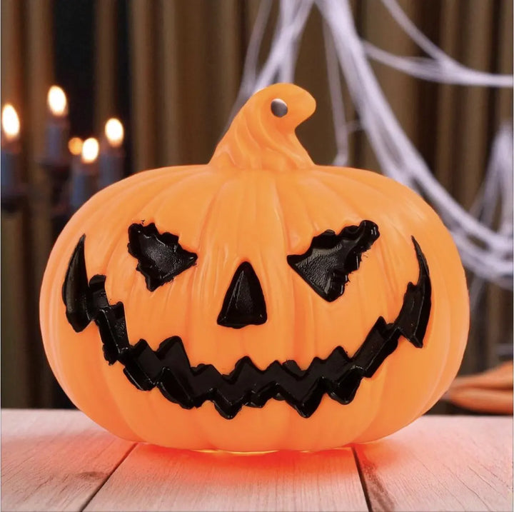 Felinare LED de Halloween din dovleac - decorațiuni luminoase cu fantome și dovleci