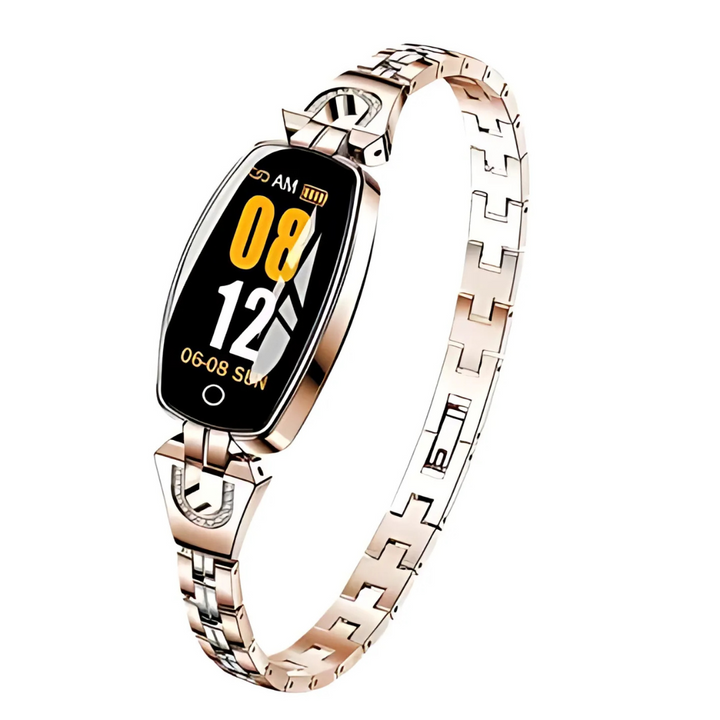 Chytré fitness hodinky pro ženy - elegantní náramek a zdravotní tracker