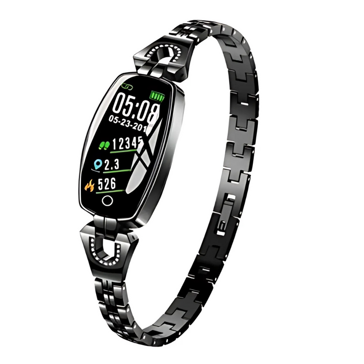 Chytré fitness hodinky pro ženy - elegantní náramek a zdravotní tracker