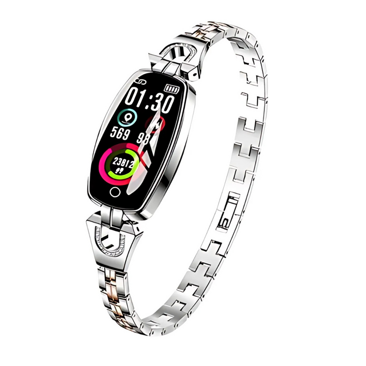 Chytré fitness hodinky pro ženy - elegantní náramek a zdravotní tracker